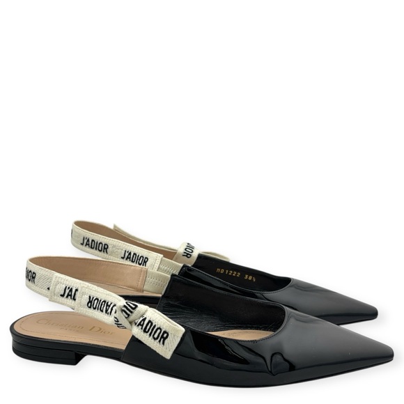 Christian Dior J'Adior Slingback Flats - Picture 1 of 5